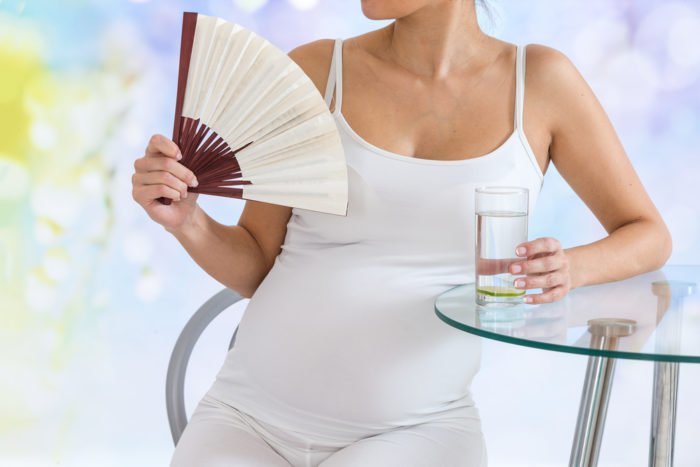 lämmön voittaminen raskauden aikana