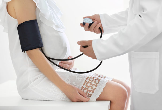raskaana olevien naisten verenpainetta