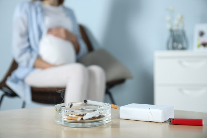 raskaana olevien naisten tupakointi, autismin lapsenlapset